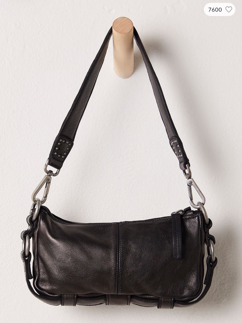Free People Lillie Leather Shoulder Bag